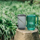 Лейка для растений в горшках, из нержавеющей стали, 1 л