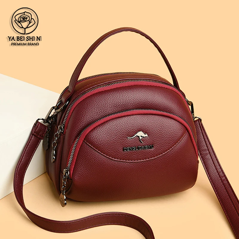 

High Quality PU Leather Women Handbags Casual Female Shoulder Crossbody Bags for Women 2020 Luxury Handbags Women Bags Designer