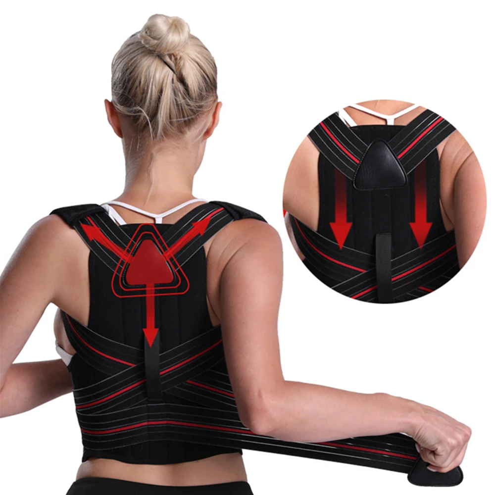 

Student Kids Adjustable Clavicle Posture Corrector Men Women Back Brace Shoulder Lumbar Support Belt Corset Posture Correction