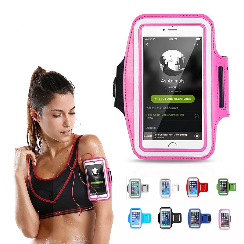 

Mobile Phone Bag 4.7 5.5 6.3inch Smartphone Coque Running Sport for Iphone Samsung Xiaomi Huawei Holder Armband Gym Cell Case