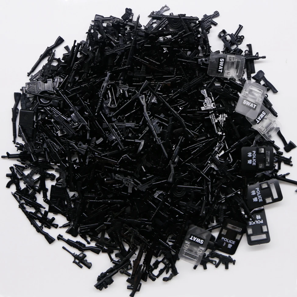 Конструктор военное оружие пистолеты строительные блоки 2 мировая война мини