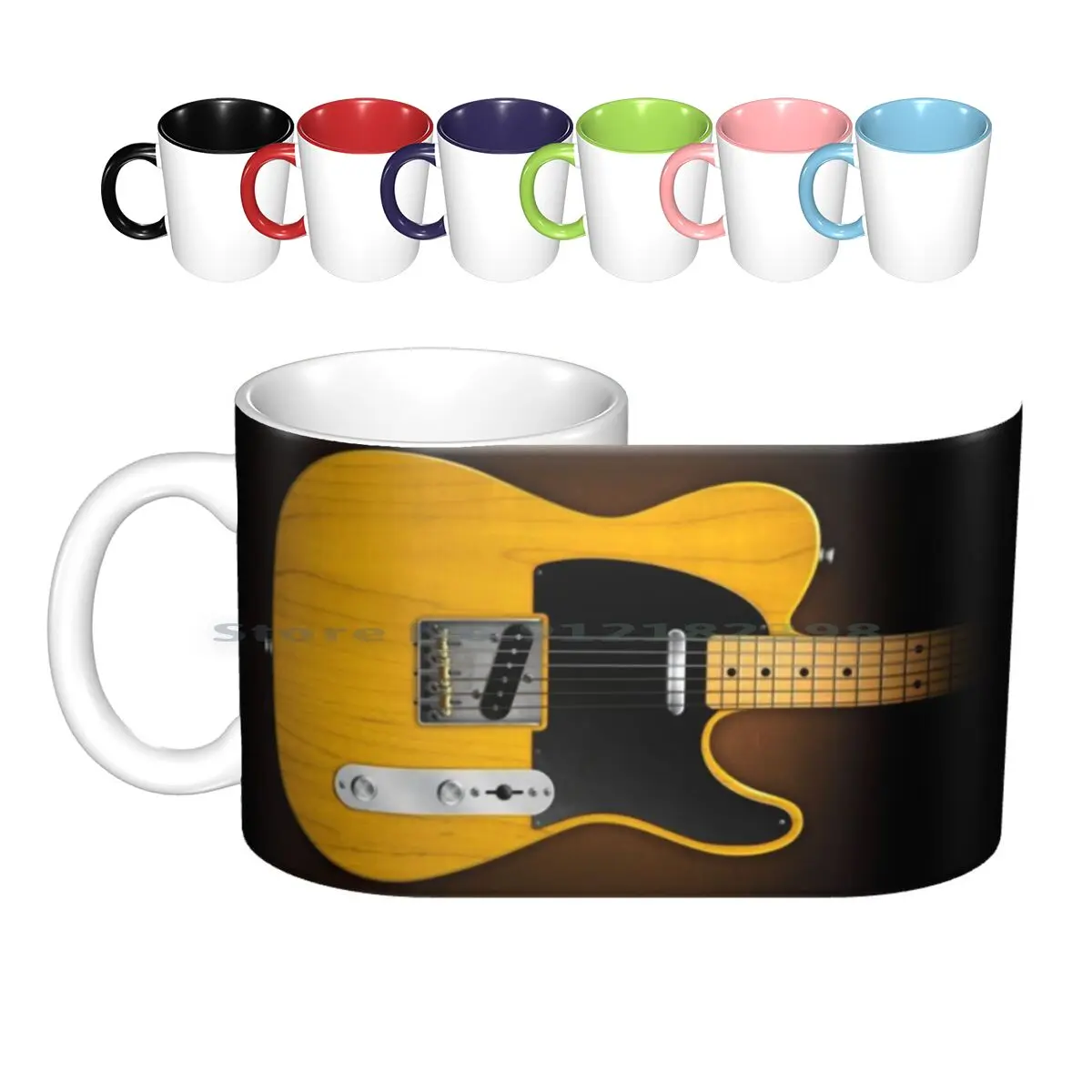 Керамические кружки для электрогитары кофейные чашки Кружка молока и чая