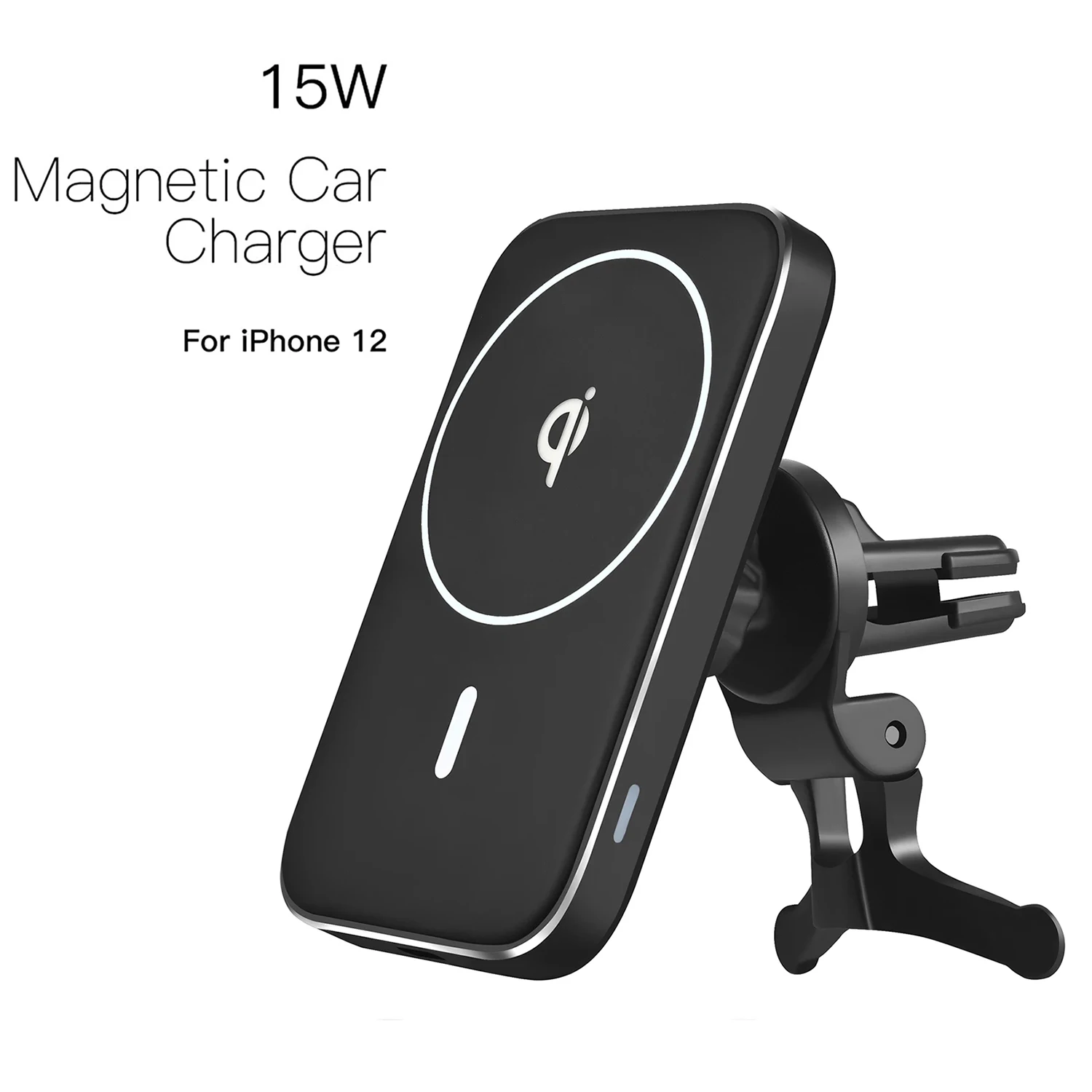 

15W Magnetic Car Wireless Charger Fast Charging Car Mount Air Vent Phone Stand For MagSafe Iphone 12 ProMax 12Mini Car Holder