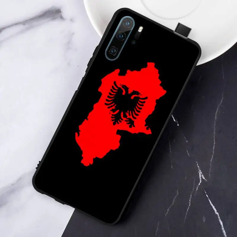 

Albania flag Symbol Phone Case For Huawei P 9 8 10 40 Mate 30 Honor 8 8A 20 20s 9x nova 6se 5t Y9s PSMART lite pro 2017