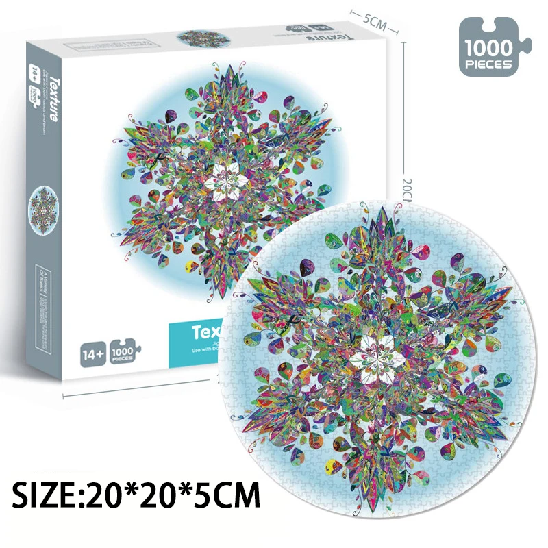 Planet Round Puzzle 1000 штук игра головоломка для взрослых детская развивающая игрушка