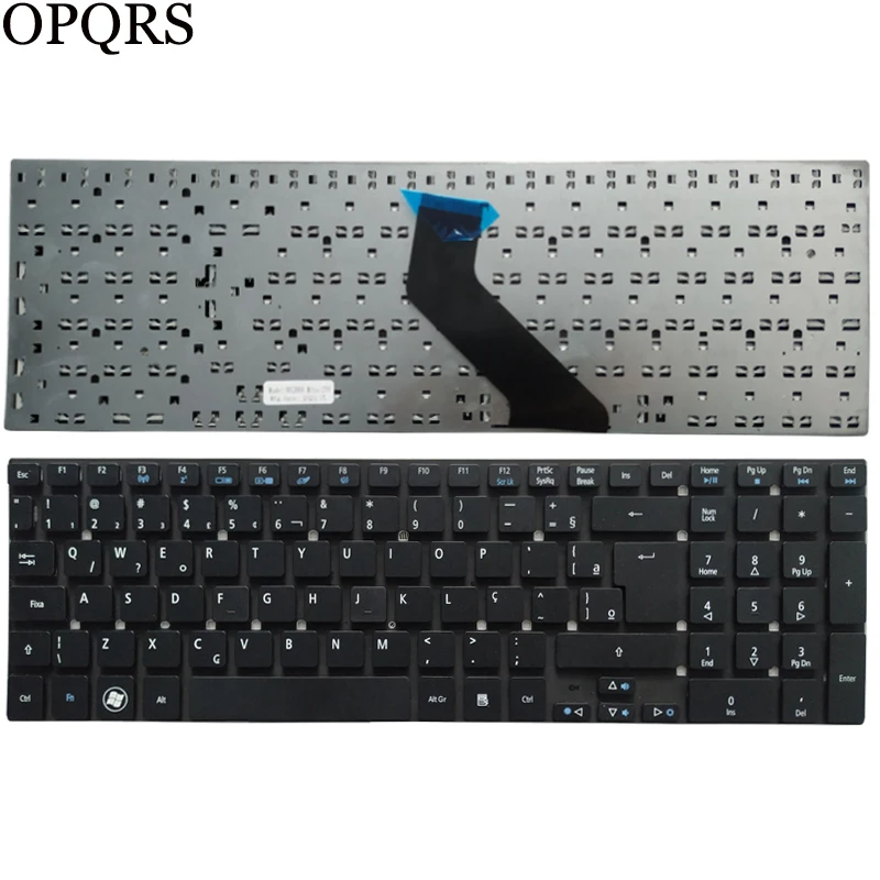 

New BR black For Packard Bell LK11BZ LK13BZ VAB70 LS11HR TS11-HR-326RU LS11-HR-527RU TS13-HR-590RU Brazil Laptop Keyboard