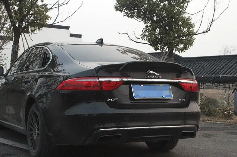 Спойлер для Jaguar XF XFL 2016-2018 спойлер высокого качества ABS Материал заднее крыло