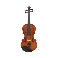 81 026 012 0cm violin natural acoustic solid wood spruce flame maple veneer violin fiddle with cloth case rosin sets