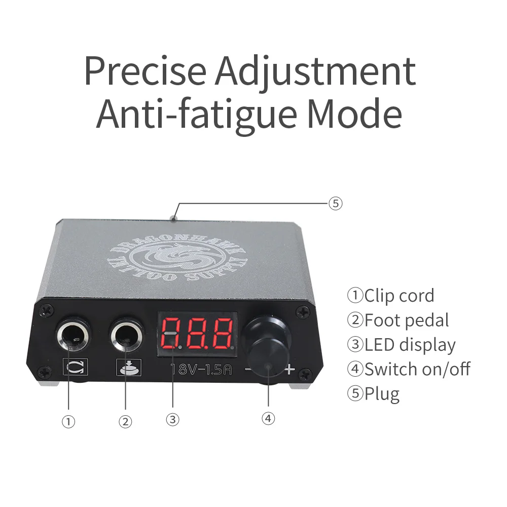 Полный комплект для тату ротационная ручка набор мини стиль Перманентный