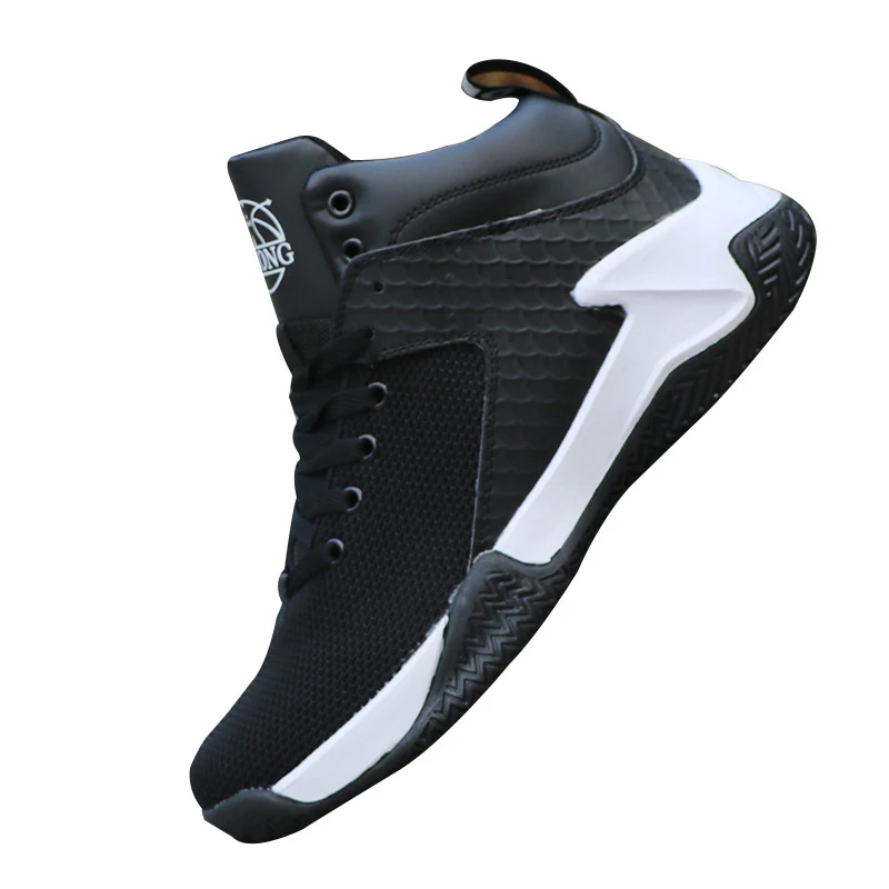 

New Brand Basketball Shoes Men Women High-top Sports Cushioning Hombre Athletic Men Shoes Comfortable Black Sneakers zapatillas