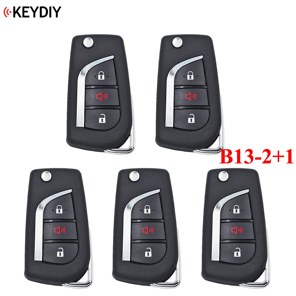 5 шт./лот KEYDIY B13 2 + 1 KD900/URG200 KD X2 ключевой программист серии B мини пульт