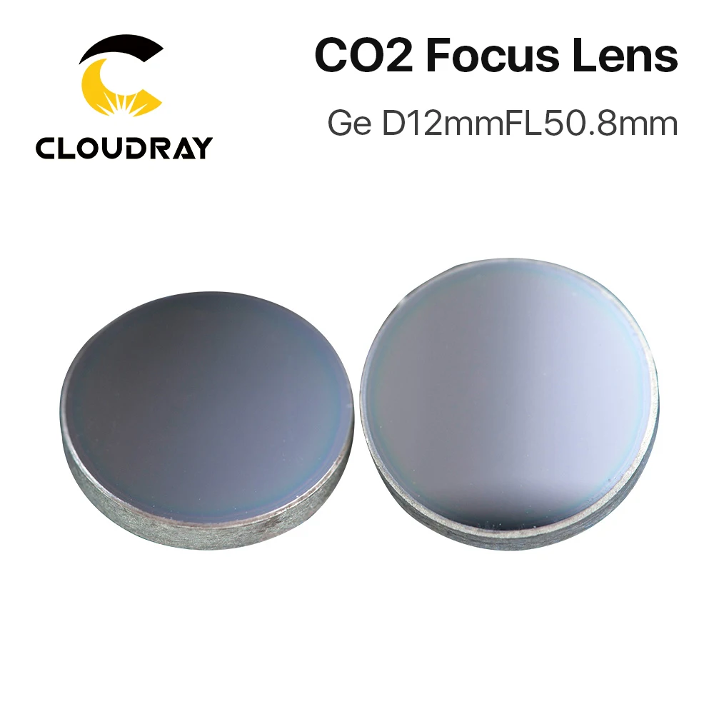 Cloudray Высокое качество Ge Фокусирующая линза для CO2 лазерной гравировки режущего