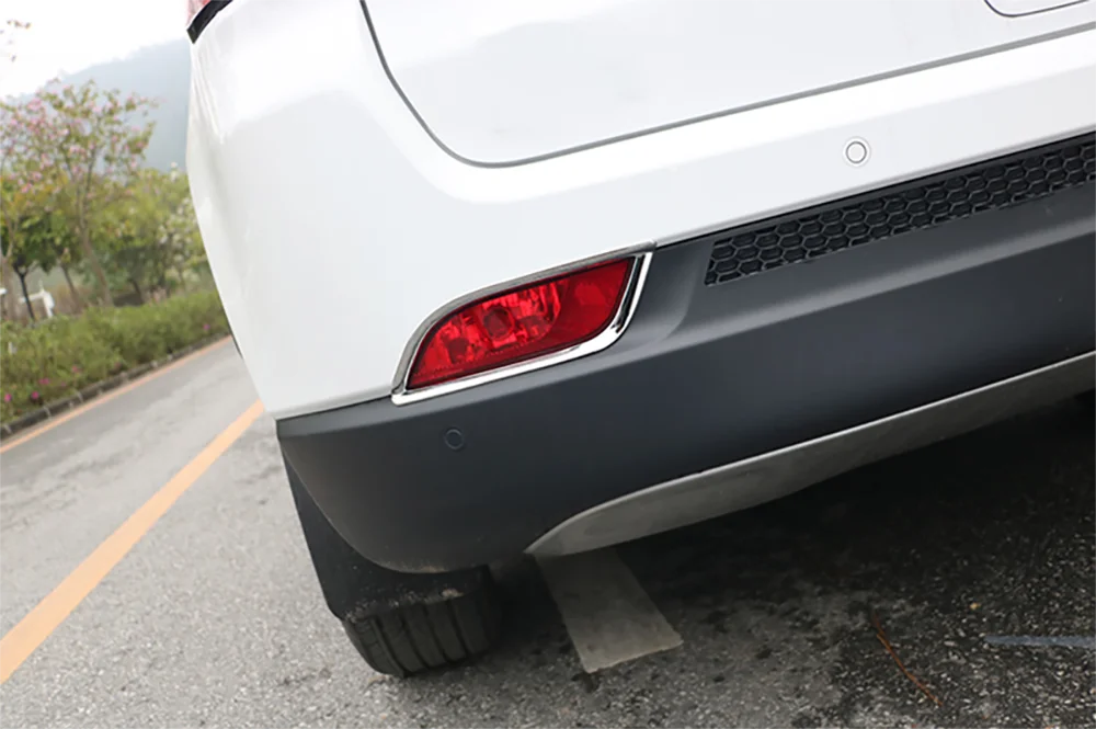 Для Jeep Compass 2017 2018 2019 2020 задняя противотуманная фара декоративная накладка ABS