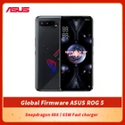Смартфон Asus ROG Phone 5, 5G дюйма, Восьмиядерный процессор Snapdragon 888, Android 11, 6,78 мА  ч, быстрая зарядка, 65 Вт, игровой телефон ROG 5