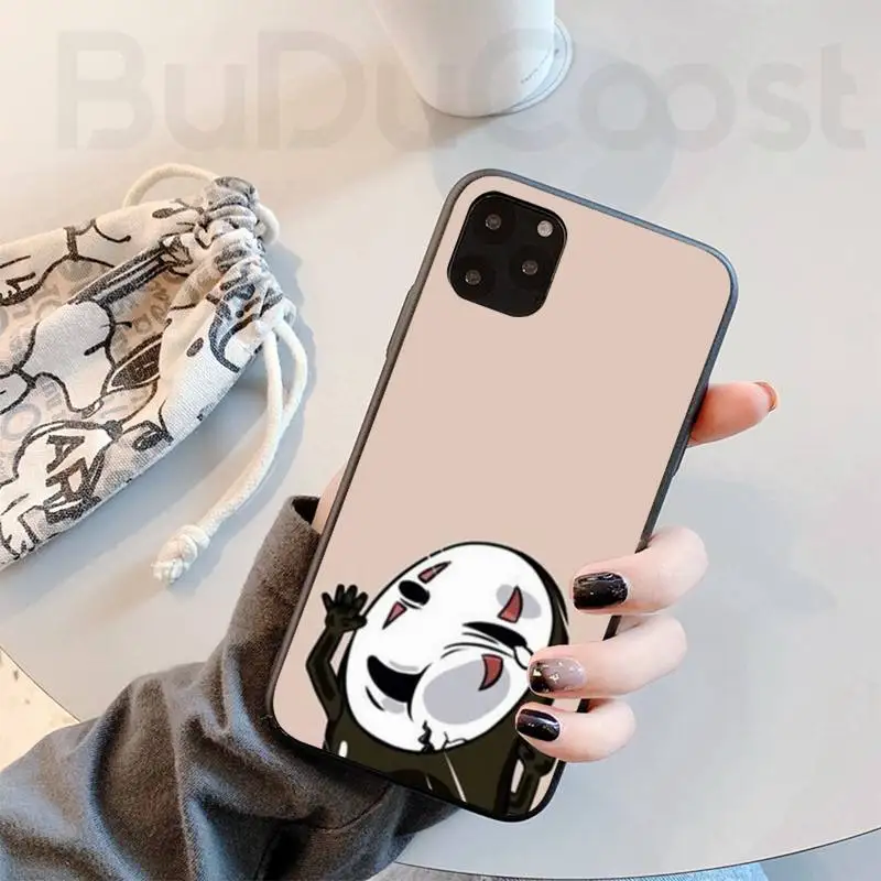 

Spirited Away Faceless man TPU Soft Silicone Phone Case For iphone 5C 5 6 6s plus 7 8 SE 7 8 plus X XR XS MAX 11 Pro Max Cover