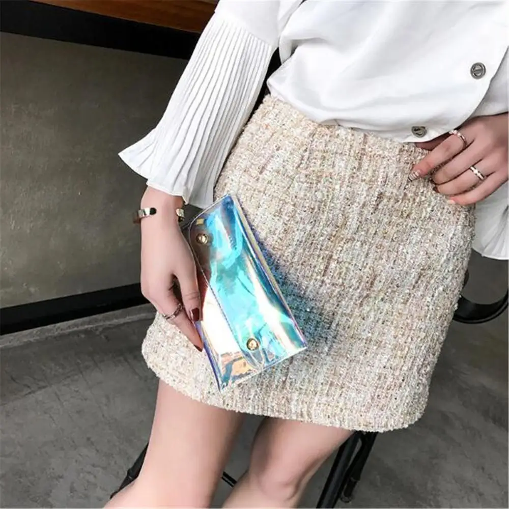 DUODUOMI модные пляжные Fanny поясная сумка Для женщин через плечо милые прозрачные