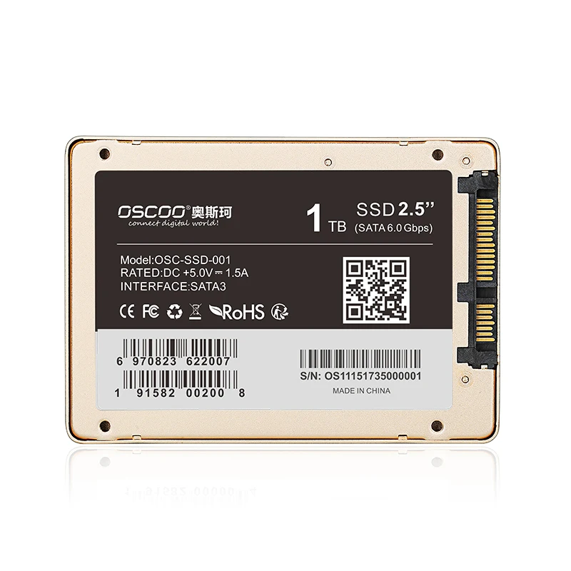 2 5 жесткий диск Sata 3 0 MLC + SM2246XT золото Корпус SSD произведенные на фабрике в городе