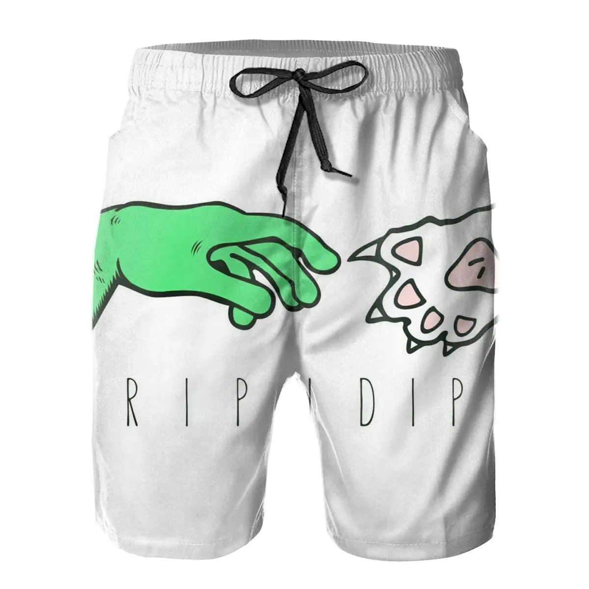 

Мужские быстросохнущие плавки R.Ip N-DiP, пляжные шорты в цветную полоску с сетчатой подкладкой