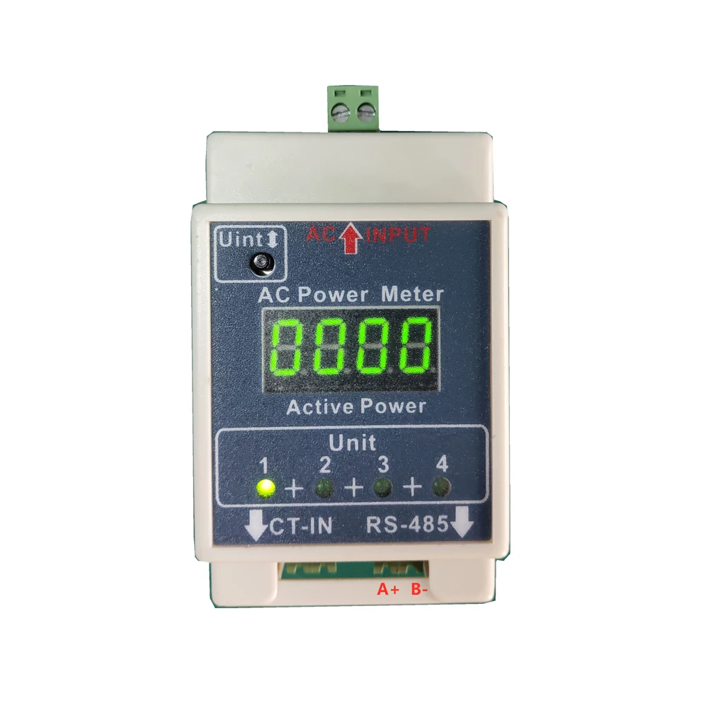 Сетевой датчик измеритель блока питания переменного тока для солнечного