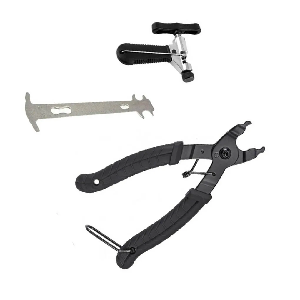 

Bike Chain Removal Repair Tool Set Bicycle Chain Breaker Plier Gauge Ruler Bike Tools Kit