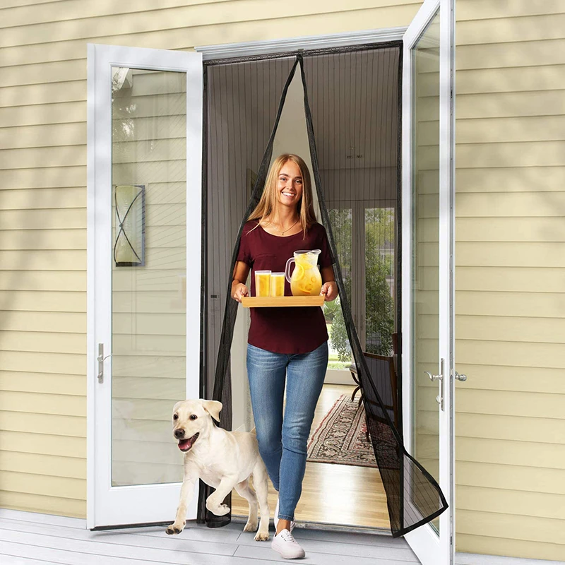 

Mosquito Screen Indoor Insect Fly Mosquito Window Screen Curtain Mosquito Netting Door Anti Mosquito Net For Kitchen Window