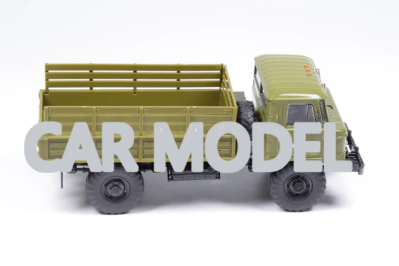 1:43 Масштаб сплава игрушечных транспортных средств GAZ-66 внедорожный грузовик модель детских игрушечных автомобилей авторизованный игрушки для детей