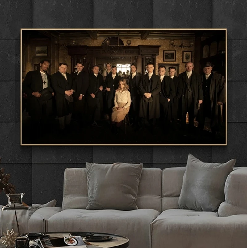 

Peaky Blinders Moive Posters And Prints Peaky Blinders Canvas Paintings on the Wall Art Canvas Pictures For Living Room Cuadros