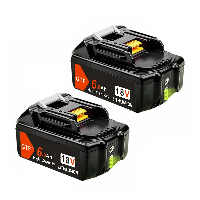 1 шт. аккумуляторная батарея BL1860 18 в 6000 мАч для Makita 6 Ач BL1850 LXT400 BL1840 BL1830 литий-ионная
