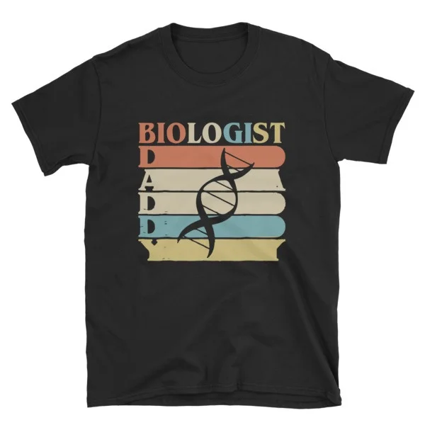

Ретро Винтаж папа биолога футболка биология папа подарок