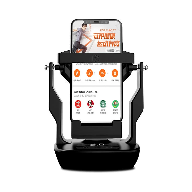 ЖК-дисплей с цифровым таймером качающийся шейкер для телефона USB шагомер счетчик