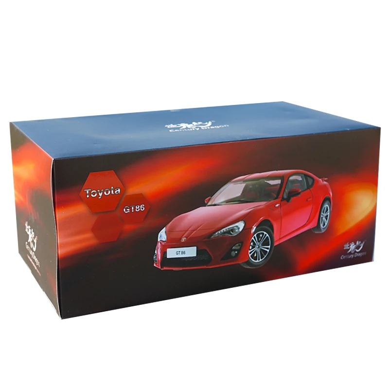 1/18 TOYOTA GT86 гоночный автомобиль литые модели автомобилей игрушки для мальчиков и