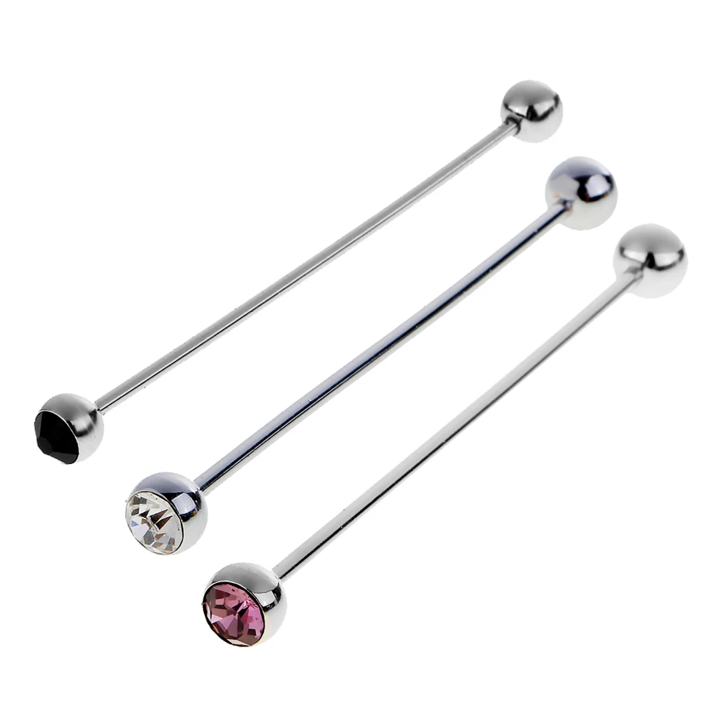 

Men's Simple Skinny Collar Necktie Tie Pin Clip Clasp Bar Business