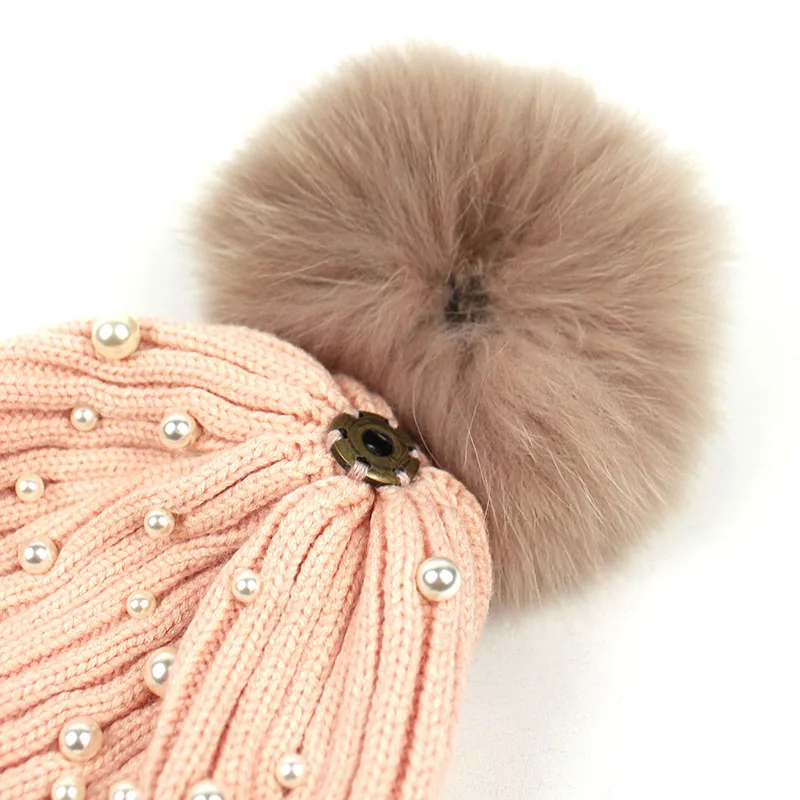 Шапки Minhui из натурального Лисьего меха для женщин и девушек зимняя шапка модные