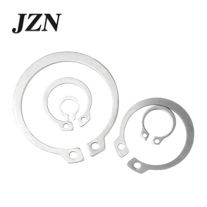 Стопорное кольцо вала C типа из нержавеющей стали материал 304 карточка внешней