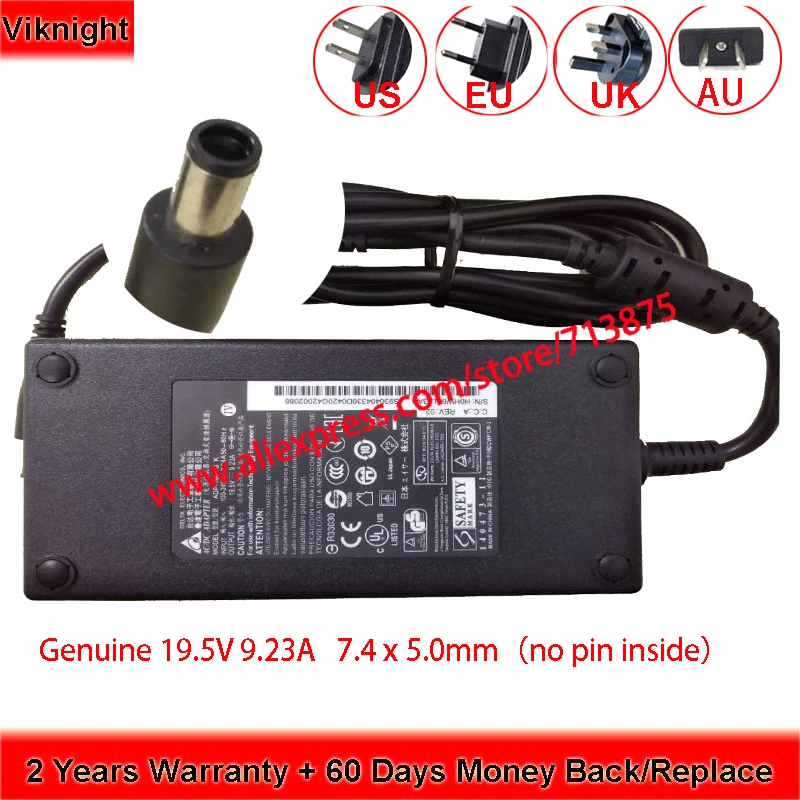 

Оригинальный 19,5 V 9.23A 180W Baa81950 ADP-180MB K адаптер переменного тока для MSI GL75 GE63 GE75 GL63 GE65 GP73 GL65 9SE GL63 MS-16P5 MS17E2