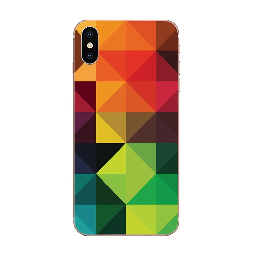 Soft Original For Sony Xperia Z Z1 Z2 Z3 Z4 Z5 compact Mini M2 M4 M5 T3 E3 E5 XA XA1 XZ Premium Fashion Geometric Pattern Color | Мобильные
