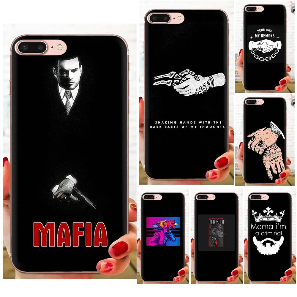 Мягкий чехол для телефона Русская мафия Xiao mi 3 4 4C 4i 5 5s 5X6 6X8 SE Pro Lite A1 Max x 2 Note |