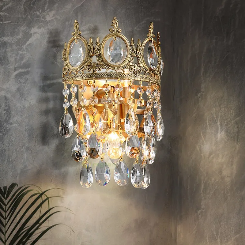 Современный роскошный настенный светильник для гостиной прихожей прохода s дома