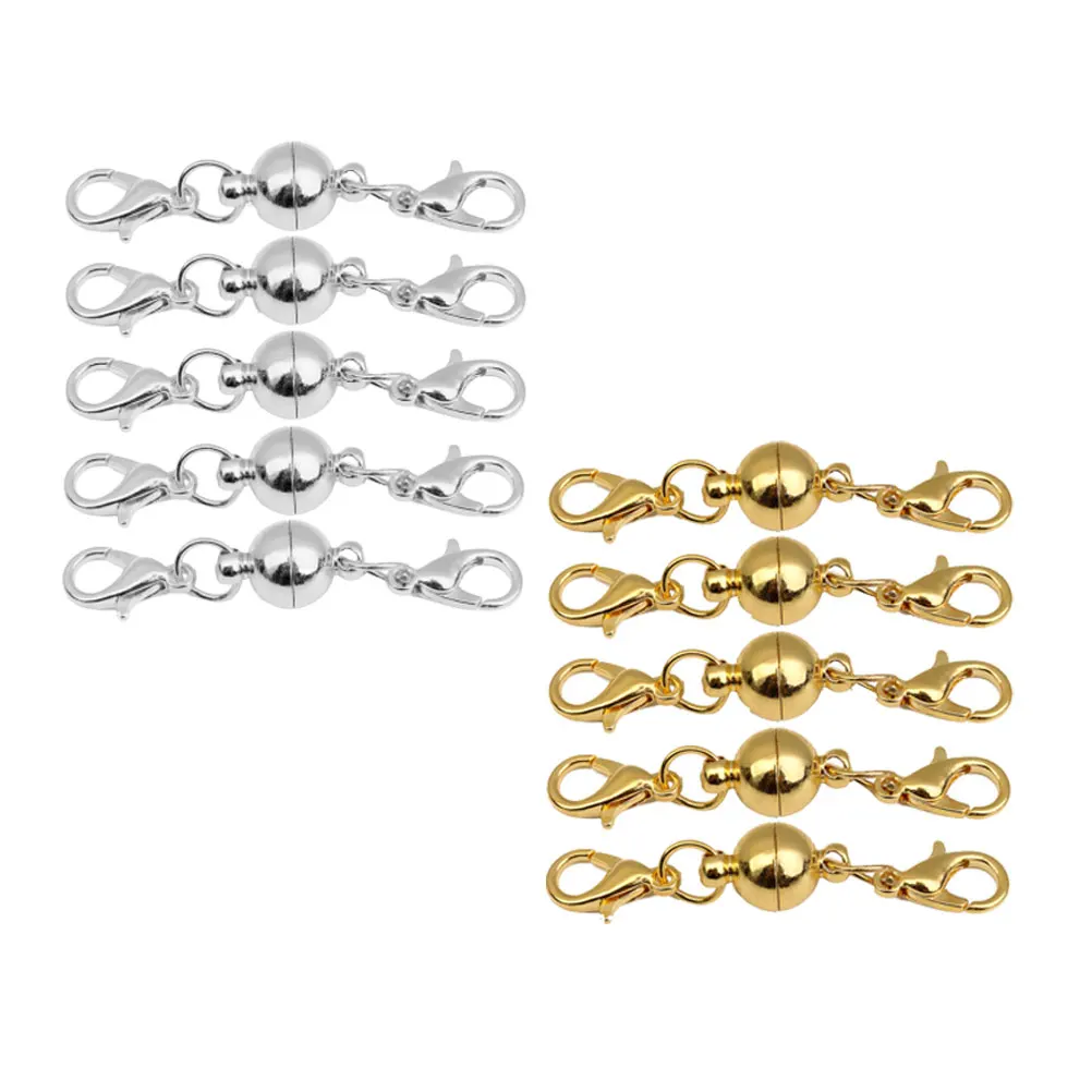 10 шт соединитель для браслета ожерелья медная застежка омаров кожаного шнура