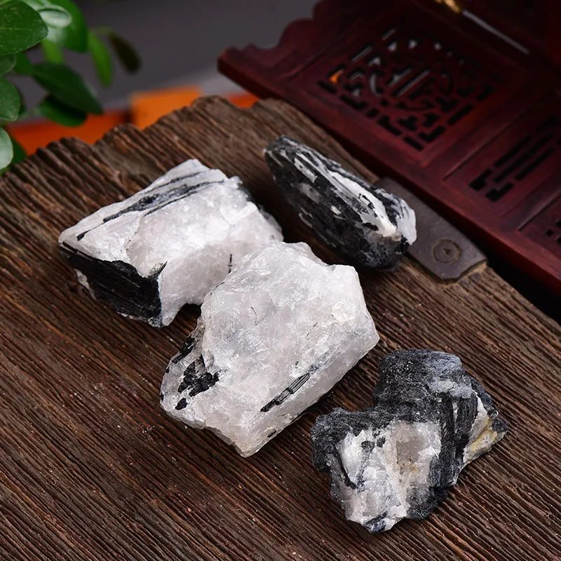 30-120 г натуральный черный турмалин нерегулярный грубый оригинальный минеральный