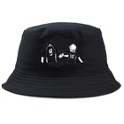 Панама Haikyuu с принтом, Панама, козырек, Современная Складная шапка в стиле аниме, с графическим принтом, Летняя Спортивная Кепка, солнцезащитный козырек