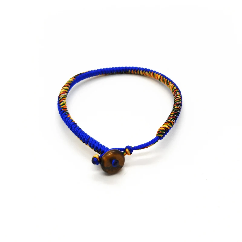 AIZHCRAFT 24 цвета буддийская любовь счастливый очаровательный Тибетский браслет и