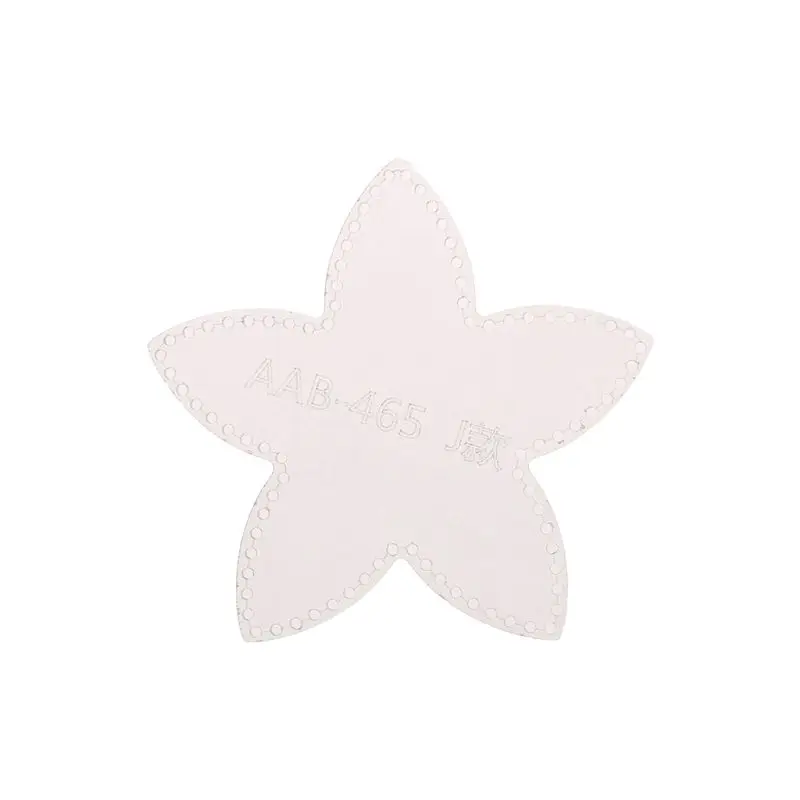 

1pc Transparent Acrylic Keychain Stencil Template Mold DIY Leather Craft Tool Accessories Props