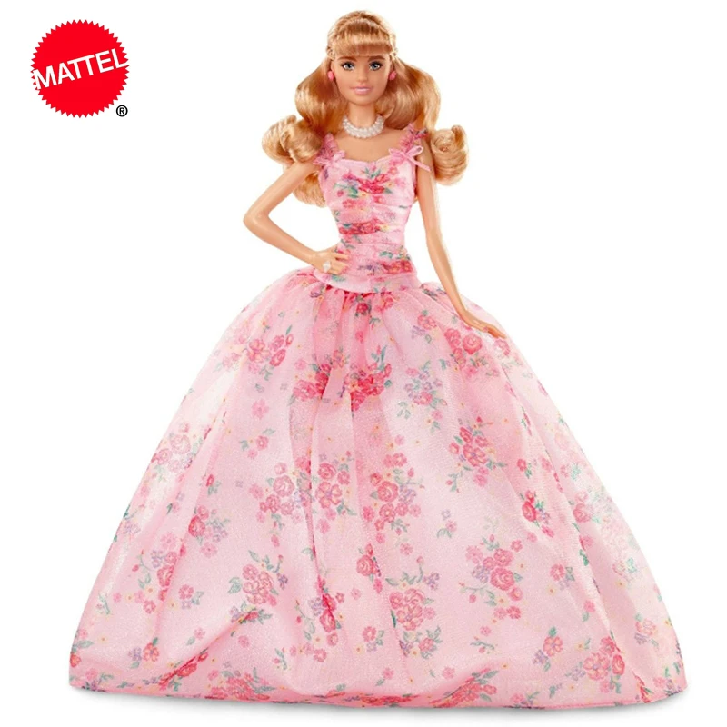 Оригинальная кукла Барби Mattel новые пожелания на день рождения Коллекционная