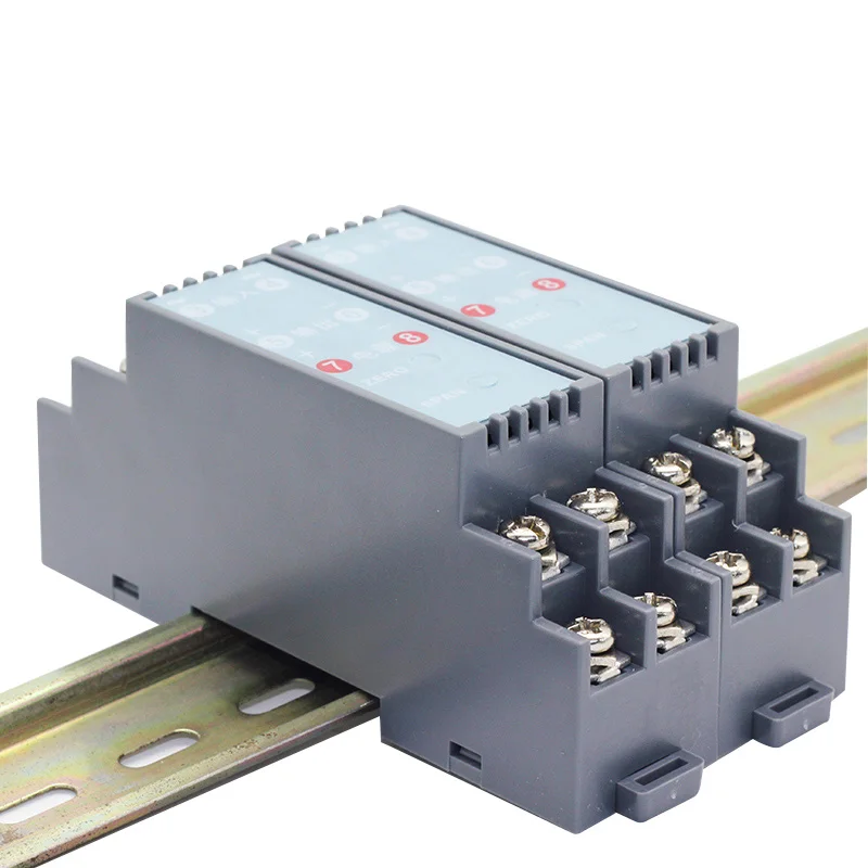 AC Voltage Transmitter 5V/10V/50V/100V/200V/500V/1000V Transducer 4-20mA 5V 10V Output DC24V Power Supply Voltage Sensor