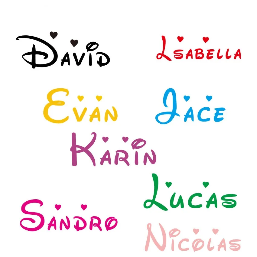 Customized Personalized Name Children Home Decor Nursery Kids Room Vinyl Sticker Decal Removable Wall Art | Дом и сад