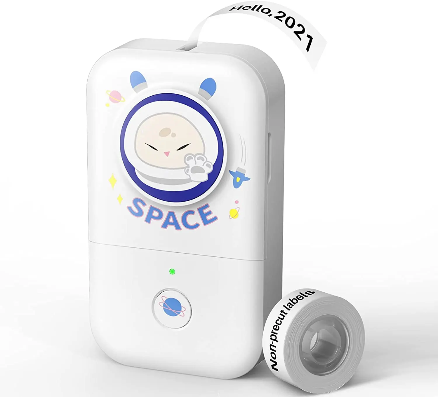 Phomemo D30 Label Maker Mini Thermal Bluetooth-Compatible Makers Machine with 1 Roll Tape Multiple Font Icon Sticker | Компьютеры и