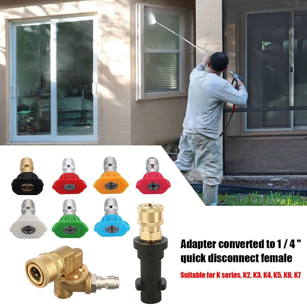 Plastic Adapter Foam Nozzle Generator Snow Lance for Karcher AR Bosche Sterwins Champion Stihl High Pressure Washer | Автомобили и