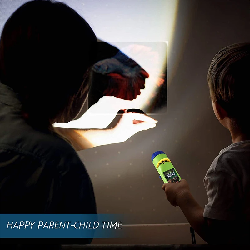 

Novelties 2021 Technology Projector Kids Projection Laser Flashlight Toy Kid Children's Projector Stars Lamps For Children Laser