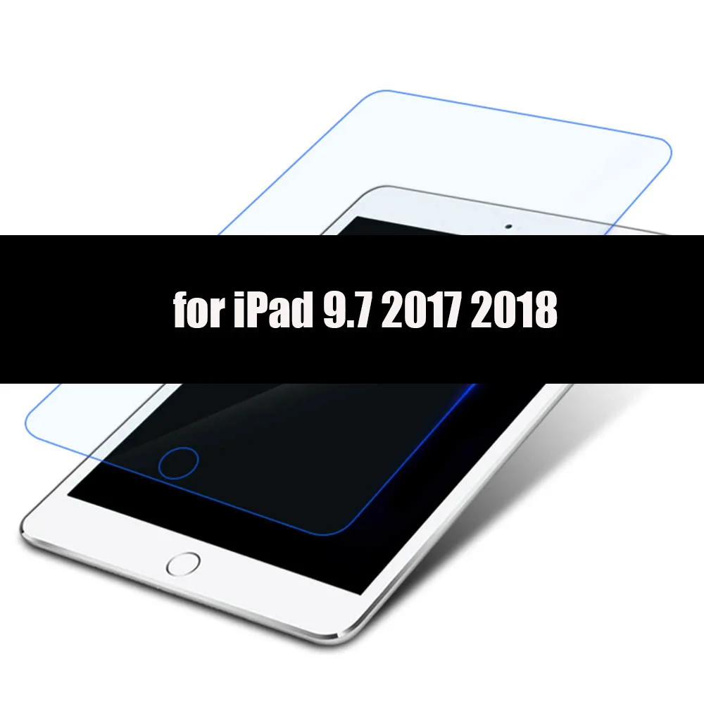 Защитная пленка для экрана для iPad 9,7 из закаленного стекла для Ipad Air 1 2 прозрачная защитная пленка для Ipad Mini 1 2 3 4 5 - Цвет: For 9.7 2017 2018